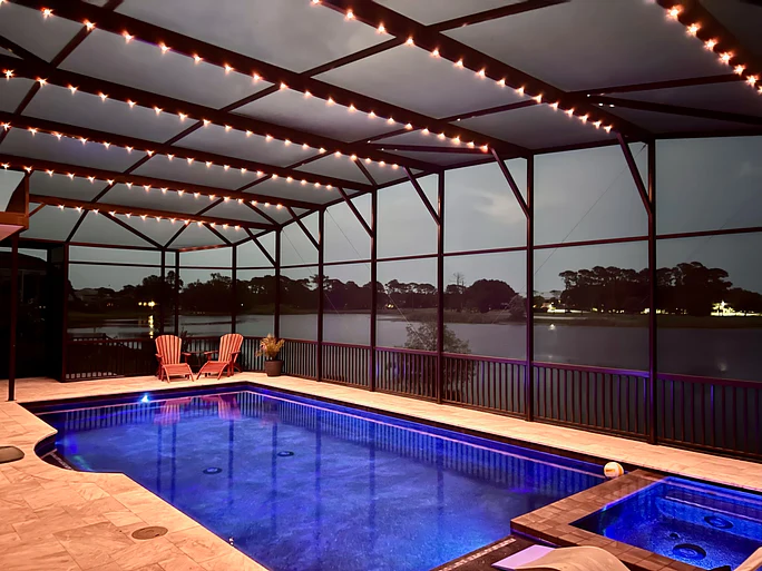 Residential holiday lighting and permanent outdoor lighting